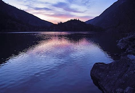 Silver Lake Evening | Sunset colors reflect on Silver Lake i… | Flickr