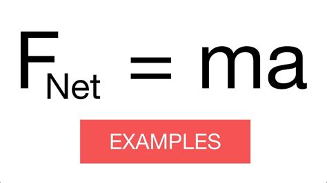 Fnet = ma EXAMPLES - Forces and Dynamics Example Practice Problem Solution (MADE SIMPLE) - YouTube