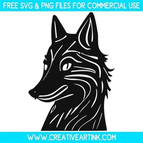 Fox Silhouette SVG – Free SVG Files | Creativeartink.com