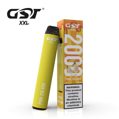 China Gst XXL 2000 Puffs Pina Colada Disposable Vape Puff Bar - China Pod Device, E Cigarette