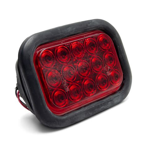 LED Trailer Brake Light 3" x 5" Multi Function-26260