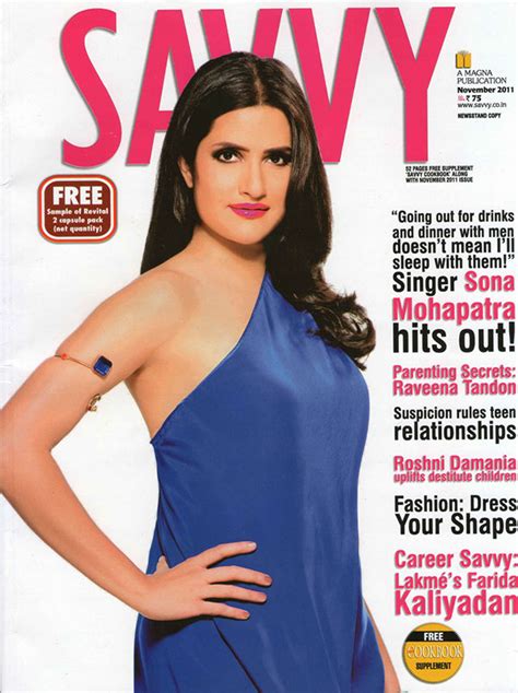 Savvy Magazine November 2011 Sona Mohapatra on Behance