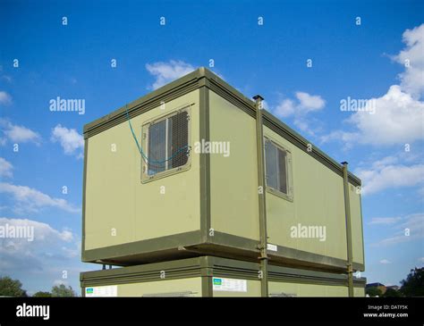 Temporary construction site office hi-res stock photography and images ...