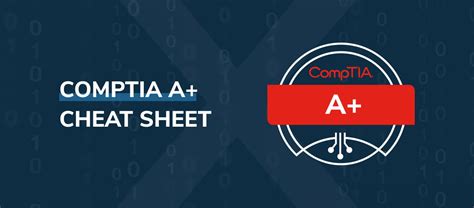 CompTIA A+ Cheat Sheet (Updated for Latest Exam)