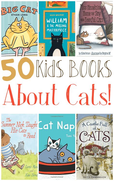 50 Toddler Books About Cats | Best Cat Books For Kids