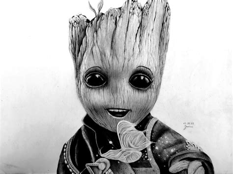 ArtStation - Model: Baby Groot