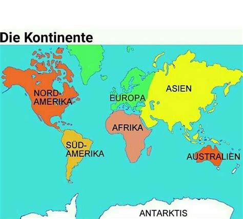 Die Kontinente | English For Life