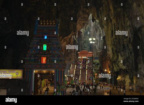 inside of Batu Caves Kuala lumpur Malaysia Stock Photo - Alamy