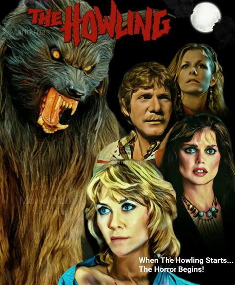 The Howling 1981 Horror Movie Werewolves Fan Made Edit MF | Horror movie art, Horror movies ...