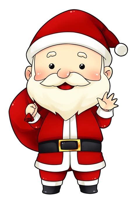 You can use this cute and adorable Santa clip art on whatever project ...