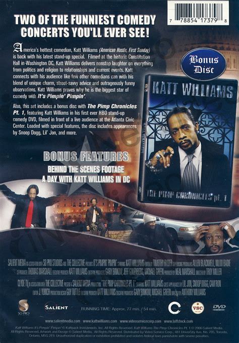 Katt Williams: It's Pimpin' Pimpin' on DVD Movie