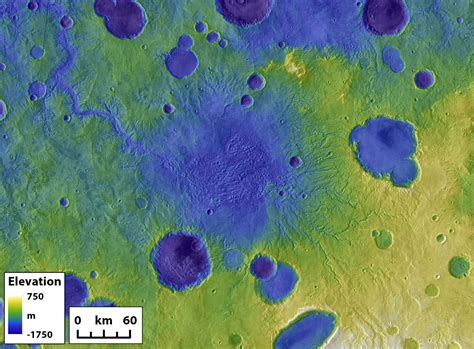 Fast and Furious Floods From Overflowing Craters Shaped the Surface of ...