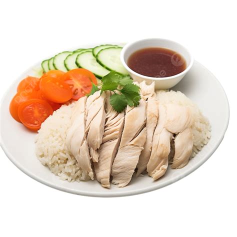 Hainanese Chicken Rice Singapore, Chicken, Rice, Singapore PNG ...