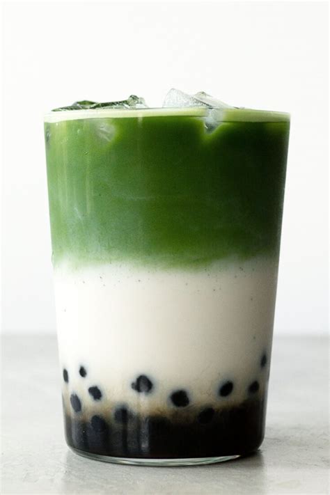 Matcha Bubble Tea (Matcha Milk Tea with Boba) - Oh, How Civilized