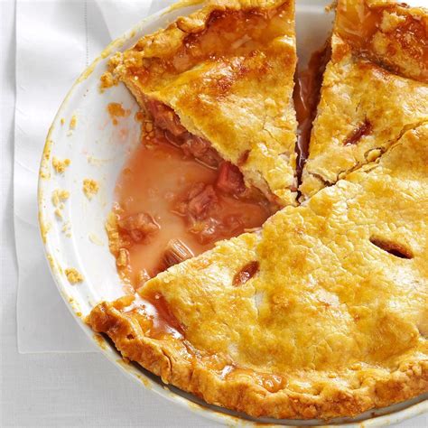 Perfect Rhubarb Pie Recipe: How to Make It | Taste of Home