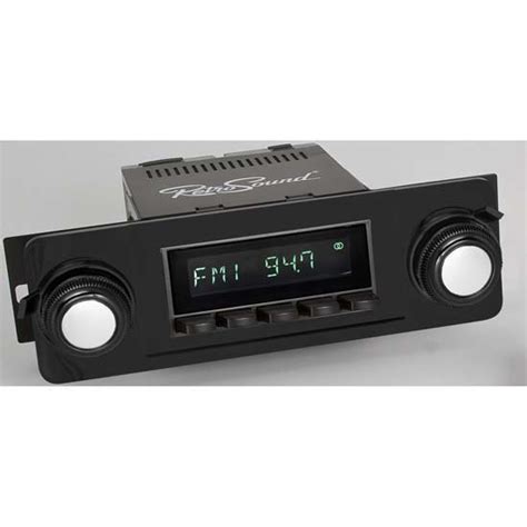 RetroSound M2B-219-23-93 Model Two Radio, 1967-72 C/K Truck, Black