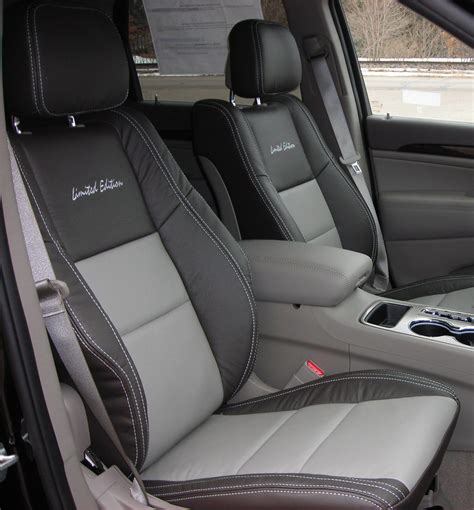 Limited Edition Custom Automotive Leather Seats - Jeep Grand Cherokee | Custom seat covers ...