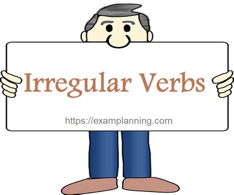 Irregular Verbs in English – ExamPlanning