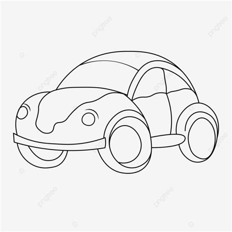 Car Coloring Book For Kids Vector, Car Drawing, Book Drawing, Ring Drawing PNG and Vector with ...