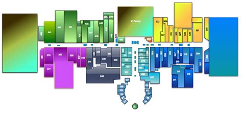 Map of Chapel Hill Mall