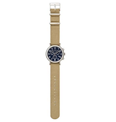 Timex - Weekender Chronograph Watch - Steel/Blue