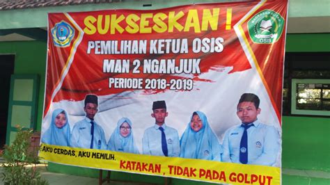 Poster Pemilihan Ketua Osis | LEMBAR EDU