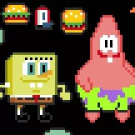 SpongeBob Germ Warrior Sprites by happaxgamma on Newgrounds