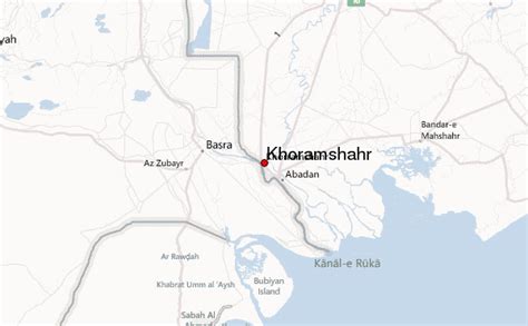 Khorramshahr Map