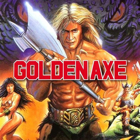 Golden Axe (1989) box cover art - MobyGames