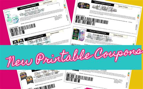 18 New Printable Coupons ~ Print Here | My Publix Coupon Buddy