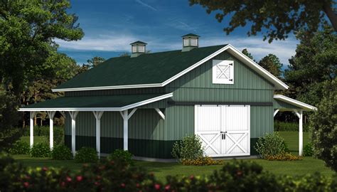 Timber Frame Wood Barn Plans & Kits | Southland Log Homes