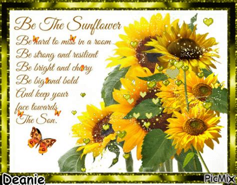 10 Animated Sunflower Gifs And Images To Love | Happy birthday meme, Happy birthday sunflower ...