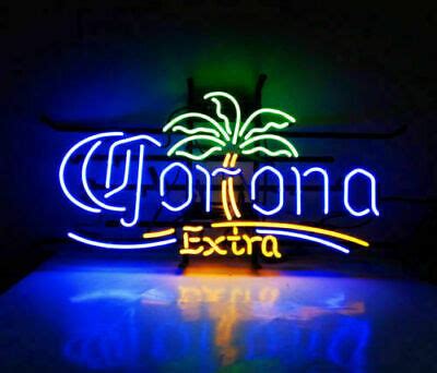 NEW CORONA EXTRA Palm Tree Neon Light Sign 20"x16" Lamp Bar Beer Man Cave $154.09 - PicClick