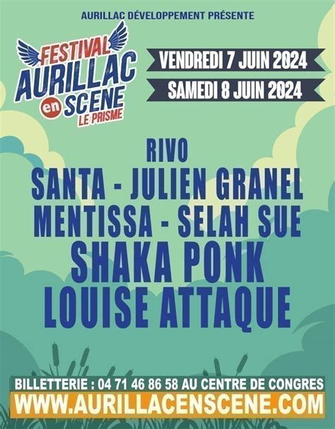 Festival Aurillac En Scène 2023 à Aurillac (15). Programme, places, billets, ... Du 30 juin au ...