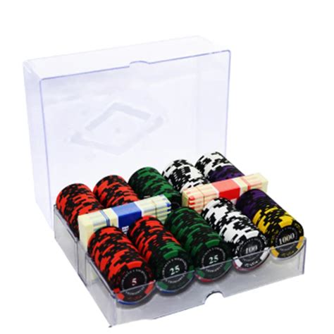 200PC/SET Poker Chips Sets,Luxury Poker Chips Colorful Clay Casino ...