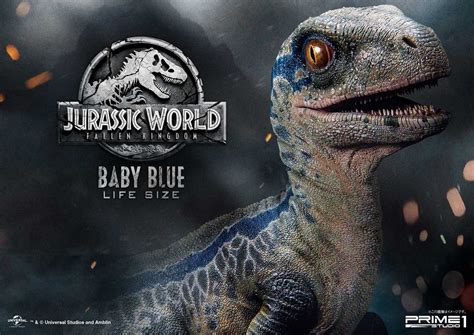 Jurassic World: Fallen Kingdom - Life Size Baby Blue Statue by Prime 1 ...