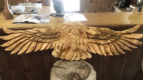 Soderlund's Wood Mill | Chainsaw Carved Eagles