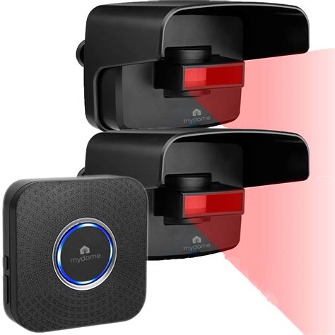 Wireless Driveway Alarm & Sensor | Plugin Chime Kit (Double)