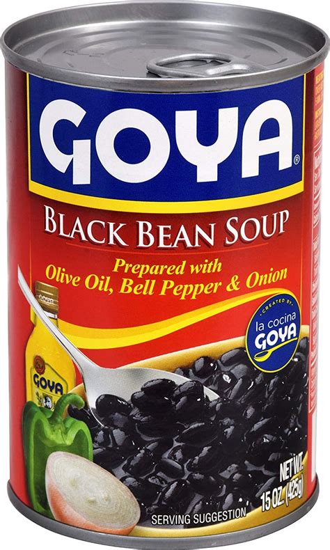 Goya Foods Black Bean Soup, 15-Ounce (Pack of 24) - Walmart.com