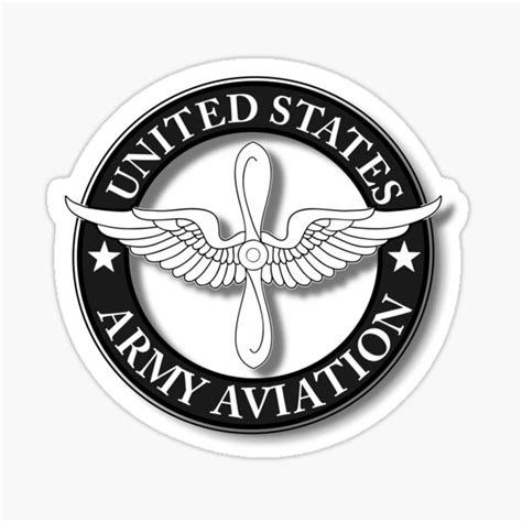 "Army Aviation Logo " Sticker for Sale by BackShops | Redbubble