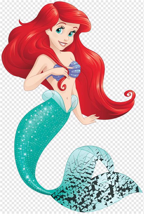 Disney la princesita sirena ariel ilustración, ariel la sirenita rapunzel princesa disney ...