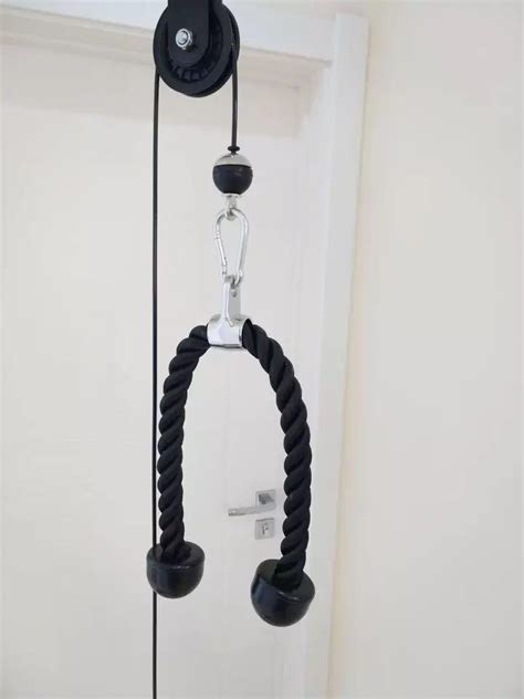 Cable pulley system, Sports Equipment, Exercise & Fitness, Toning & Stretching Accessories on ...