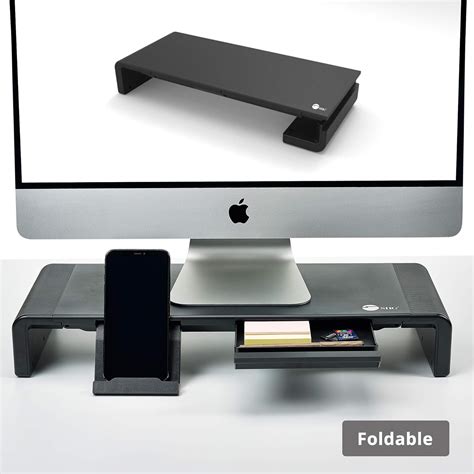 Ergonomic Foldable Monitor Stand Riser - ZenWorkPro