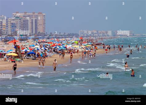 Gandia Beach, Costa Blanca, Valencia Province, Spain Stock Photo: 5641458 - Alamy