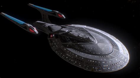 Enterprise-E - 3D model by michaelwileyart [c68e0b0] - Sketchfab