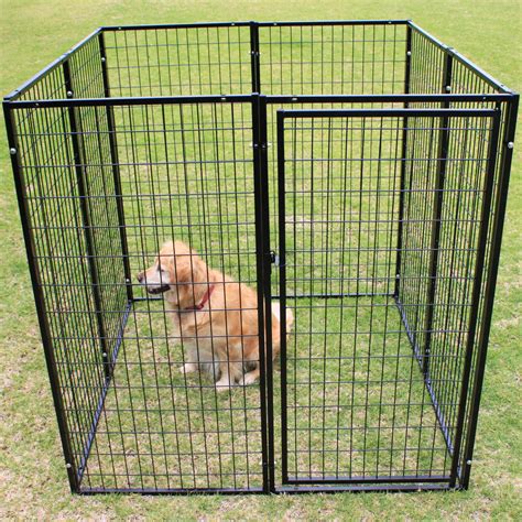 Dog Fence 8 Super Heavyduty Fencing Panels Wall Attachable – PetJoint