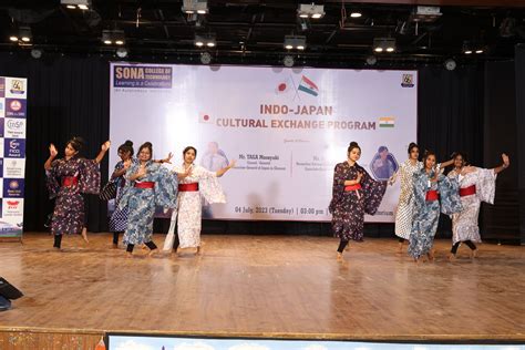 Indo-Japan Cultural Exchange Program - SONA College of Technology | News and Events