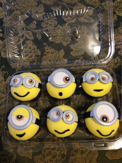 Despicable Me Minion Cupcakes. | Minion cupcakes, Minion i love you, Minions