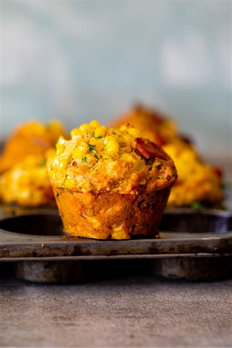 Bacon corn muffins - Simply Delicious