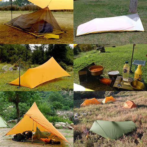 310g Ultralight Rain Fly Tent Tarp Waterproof 20d Two-side Silicone Coated Nylon Camping Shelter ...